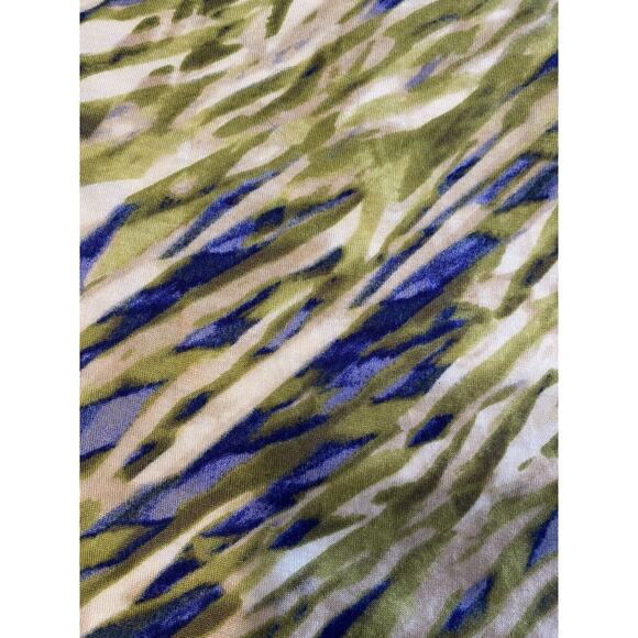 Liz Claiborne Blouse Womans Medium Shirt Sleeveless Tank Multi-colored (ff) - Picture 3 of 6